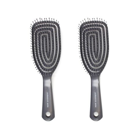 Nascita Üç Boyutlu Saç Fırçası Koyu Gri x 2