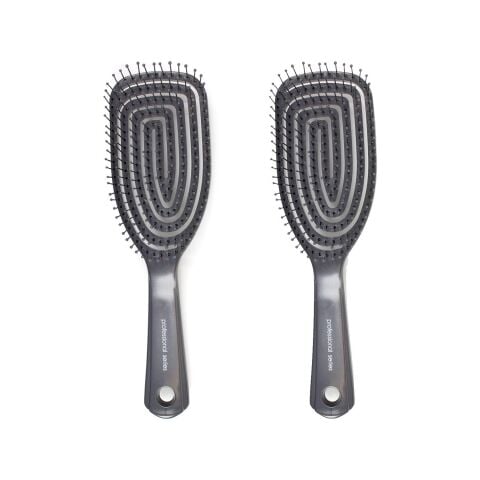 Nascita Üç Boyutlu Saç Fırçası Koyu Gri x 2