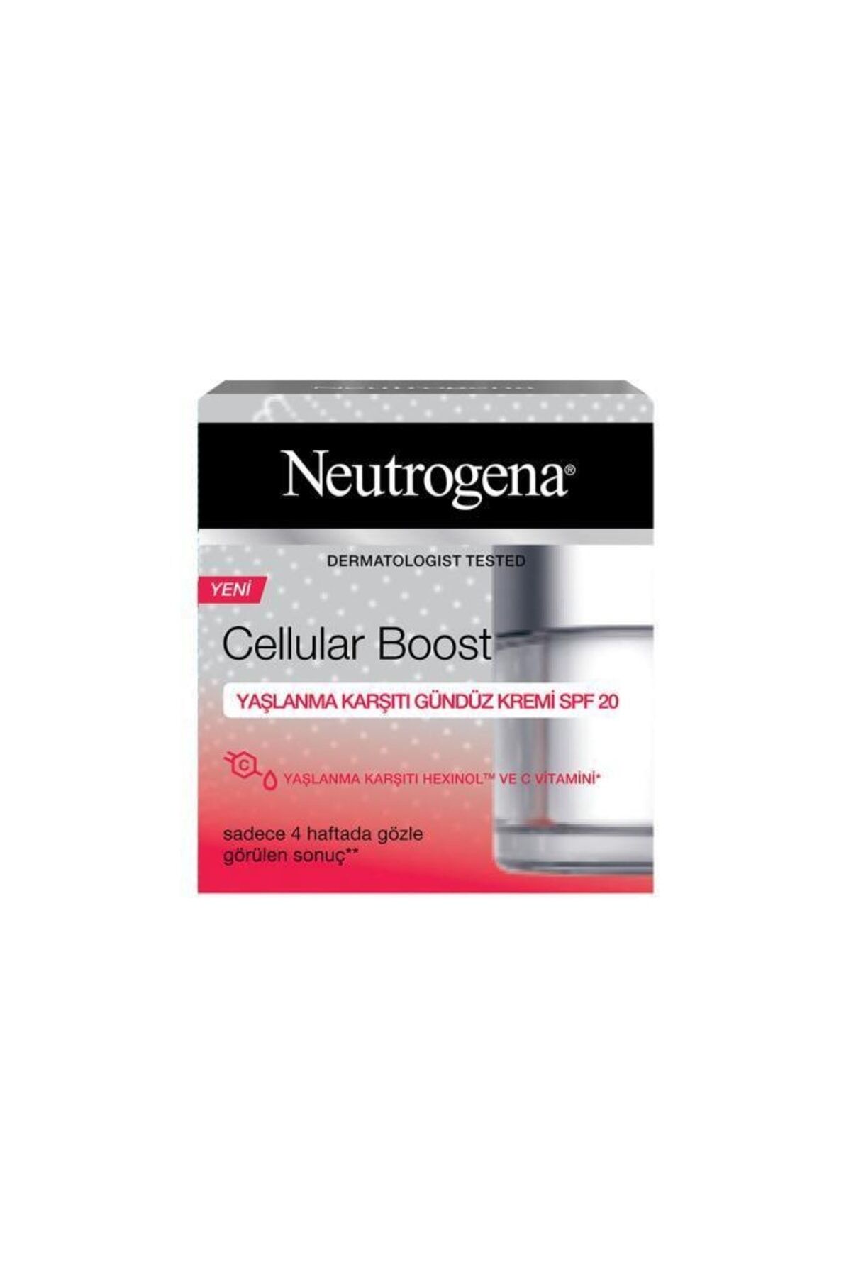 Neutrogena Cellular Boost Yaşlanma Karşıtı Gündüz Kremi SPF 20 50 ml