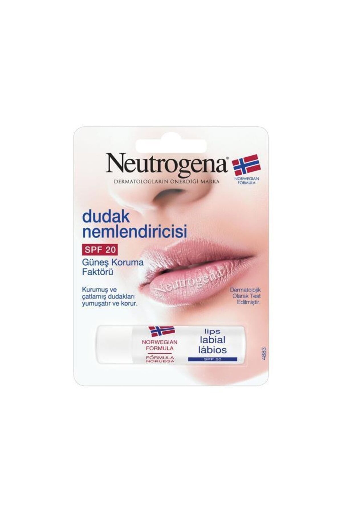 Neutrogena Spf 20 Dudak Nemlendiricisi 4 gr
