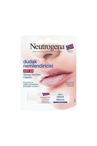 Neutrogena Spf 20 Dudak Nemlendiricisi 4 gr