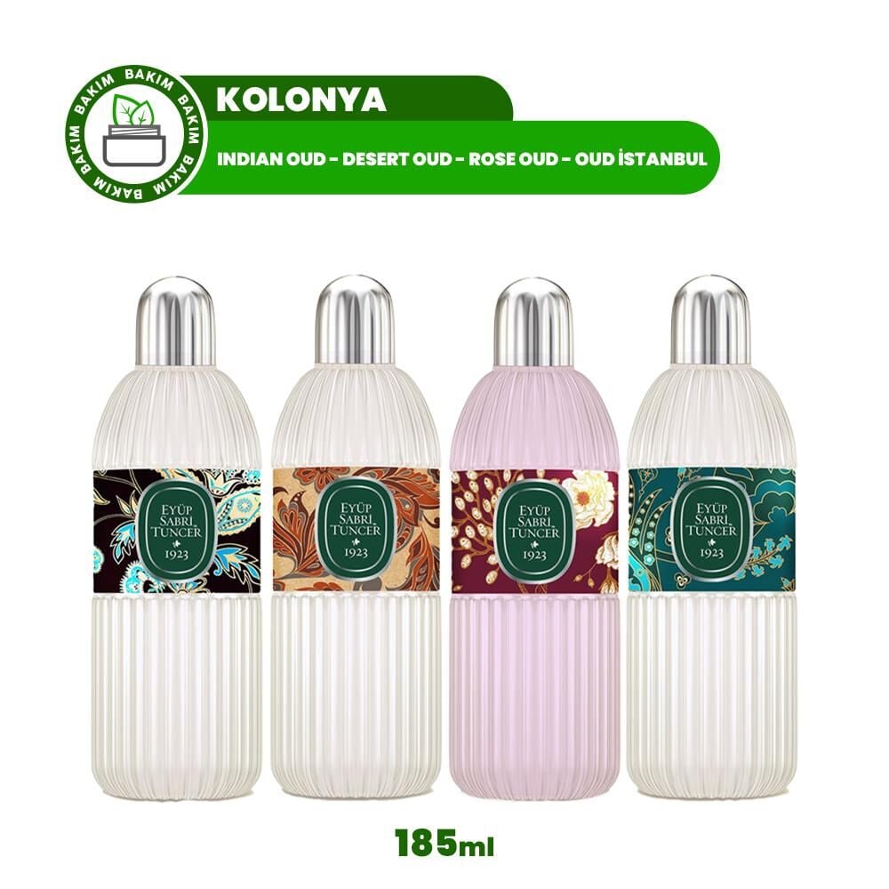 Eyüp Sabri Tuncer Kolonya Indian Oud, Desert Oud, Rose Oud ve Oud İstanbul