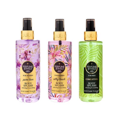 Eyüp Sabri Tuncer Vücut Spreyi Pure Love, Silky Touch ve Combative