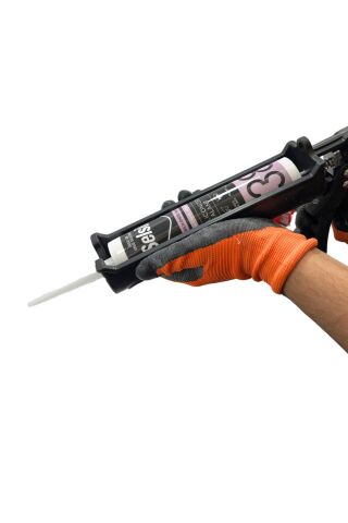 Selsil Silikonize Mastik Beyaz 500gr, Boyanabilir Akrilik Dolgu, Iç Ve Dış Cephe Uygulamaları Için