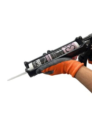 Selsil Silikonize Mastik Beyaz 500gr, Boyanabilir Akrilik Dolgu, Iç Ve Dış Cephe Uygulamaları Için