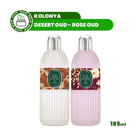 Eyüp Sabri Tuncer Kolonya Desert Oud ve Rose Oud 185 ml Cam Şişe