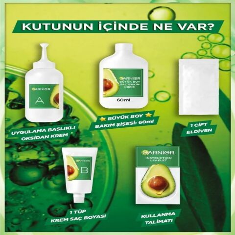 Garnier Nutrisse Yoğun Besleyici Kalıcı Krem Saç Boyası 8.13 Küllü Sarı