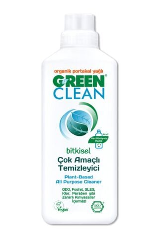 Bitkisel Çok Amaçlı Yüzey Temizleyici Organik Portakal Yağlı 1000 ml