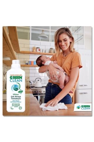 Bitkisel Çok Amaçlı Yüzey Temizleyici Organik Portakal Yağlı 1000 ml