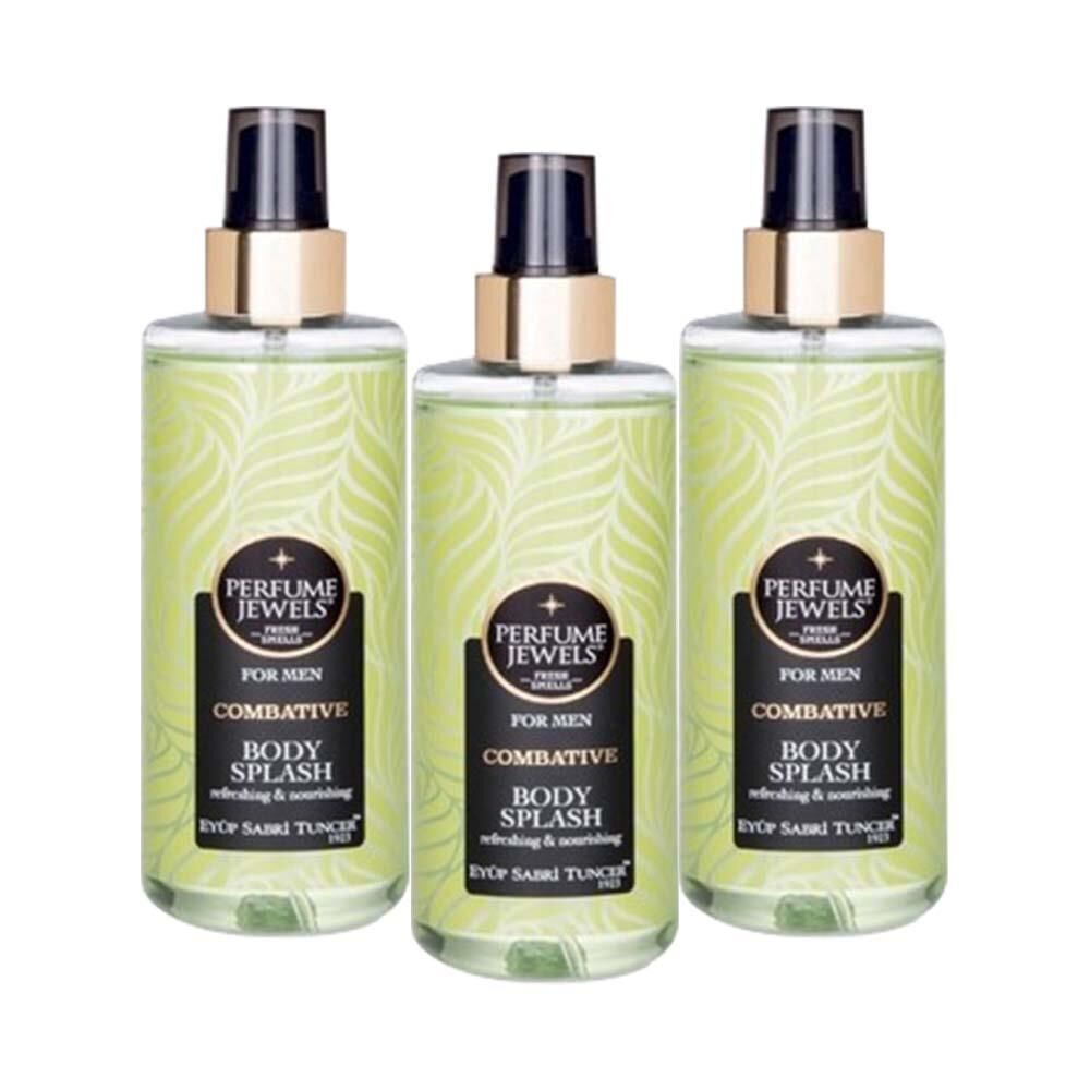 Eyüp Sabri Tuncer Pj Body Splash Combative Erkek 250 ml X 3