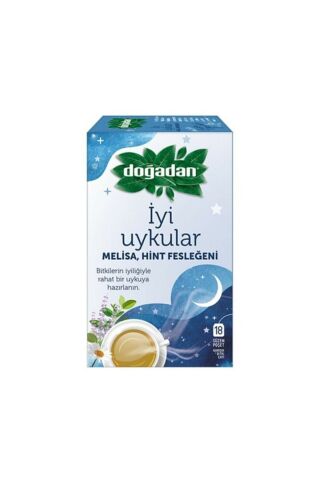 Doğadan İyi Uykular Çayı Melisa ve Hint Fesleğeni
