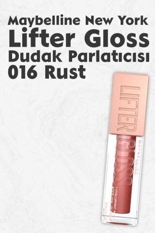 Maybelline New York Lifter Gloss Dudak Parlatıcısı 016 Rust