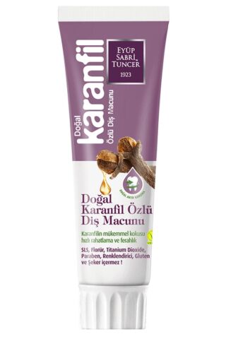 Eyüp Sabri Tuncer Misvak, Propolis ve Karanfil Özlü 75 ml Diş Macunu Seti (3 Adet)