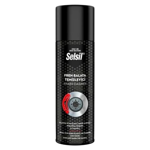 Selsil Fren Balata Temizleme Spreyi, Yağı ve Kiri Temizleyen Etkili Formül, 500 ml