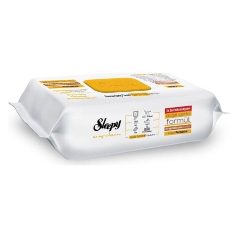 Sleepy Easy Clean Arap Sabunu Katkılı Yüzey Temizlik Havlusu 100 Yaprak