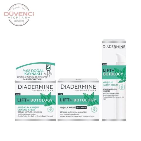 Diadermine Lift+ Botology Kırışıklık Karşıtı Serum 40 ml + Lift+ Botology Gündüz + Gece Kremi 50 ml