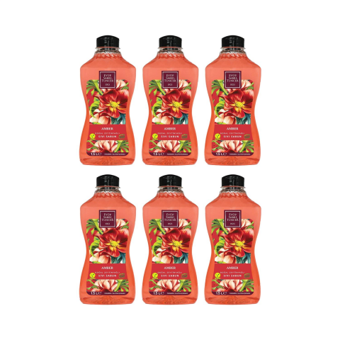 Eyüp Sabri Tuncer Doğal Zeytinyağlı Sıvı Sabun Amber 1.5 litre Pet Şişe x 6