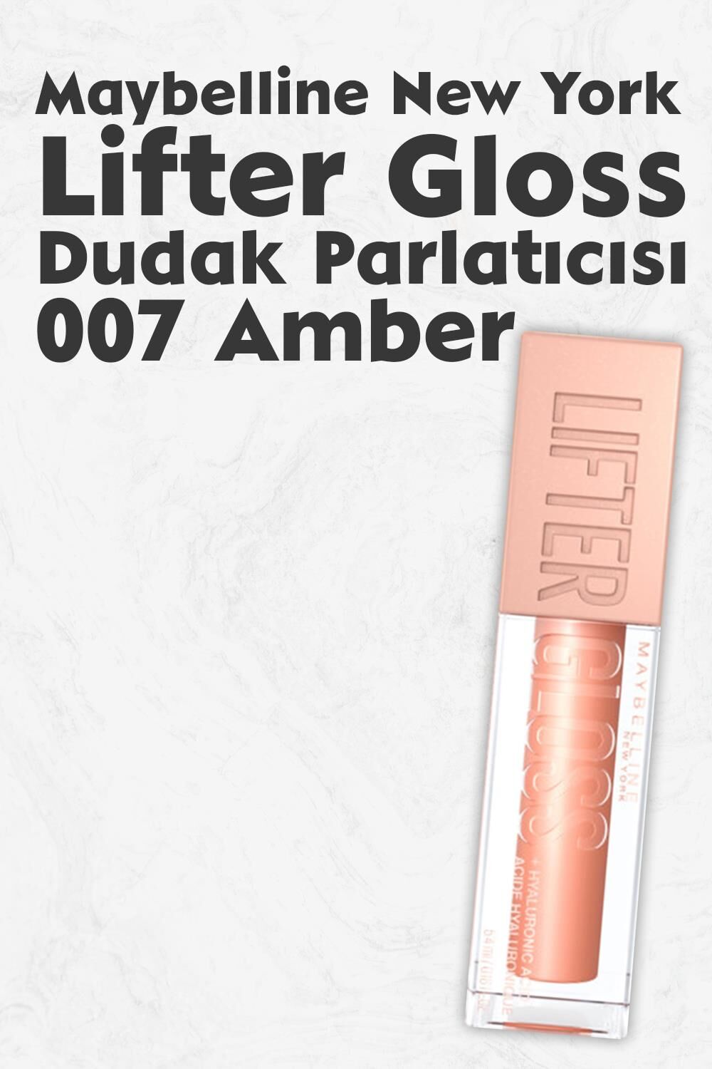 Maybelline New York Lifter Gloss Dudak Parlatıcısı 007 Amber