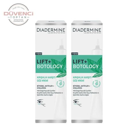Diadermine Lift+ Botology Kırışıklık Karşıtı Göz Kremi 15 ml x 2 Adet