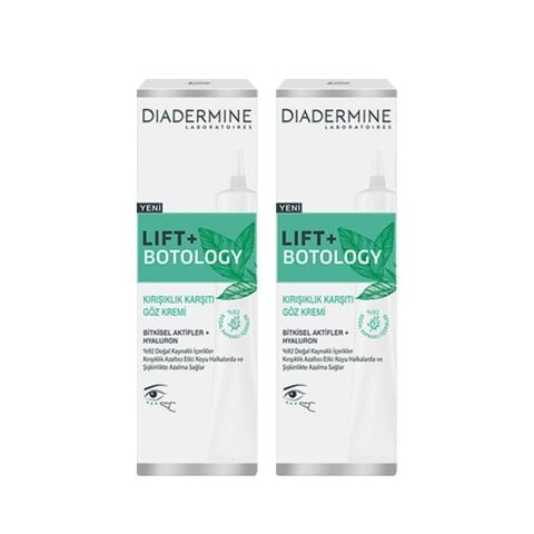 Diadermine Lift+ Botology Kırışıklık Karşıtı Göz Kremi 15 ml x 2 Adet