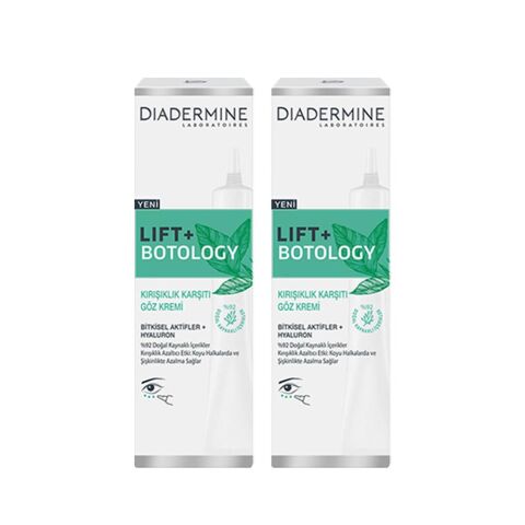 Diadermine Lift+ Botology Kırışıklık Karşıtı Göz Kremi 15 ml x 2 Adet