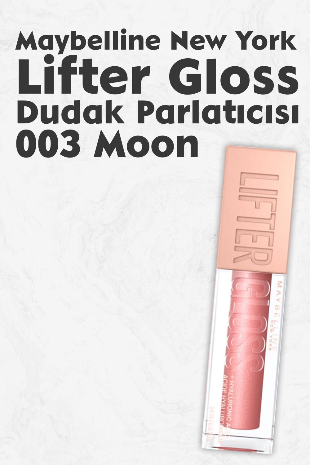 Maybelline New York Lifter Gloss Dudak Parlatıcısı 003 Moon