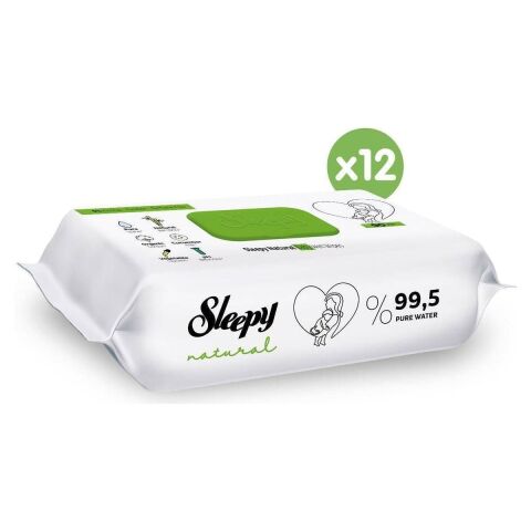 Sleepy Natural Islak Bebek Havlusu 12X90 (1080 Yaprak)