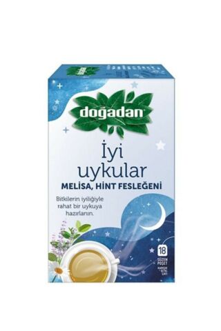 Doğadan İyi Uykular Çayı Melisa ve Hint Fesleğeni