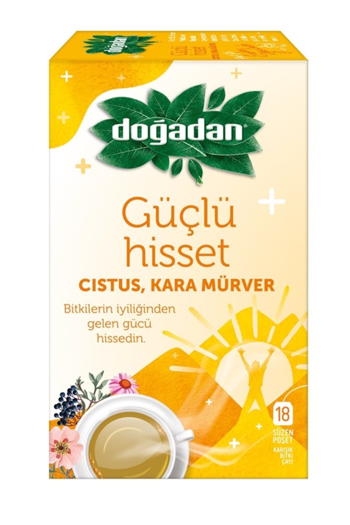 Doğadan Güçlü Hisset Bitki Çayı 18'li