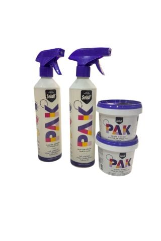 Selsil 2li Pak Köpük 500ml + 2li Krem 500gr  Yüzey Temizleyici