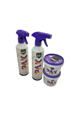 Selsil 2li Pak Köpük 500ml + 2li Krem 500gr  Yüzey Temizleyici