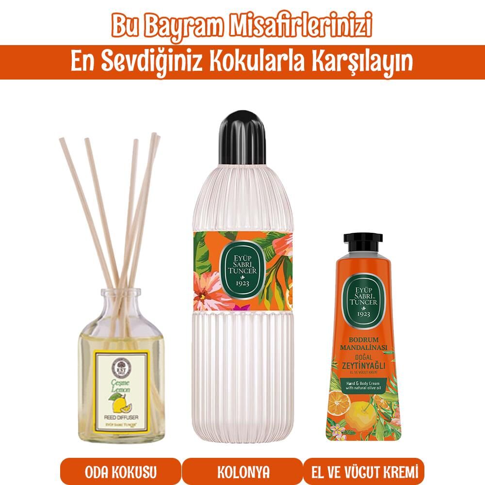 Eyüp Sabri Tuncer Bayram Özel Bodrum Mandalinası Set