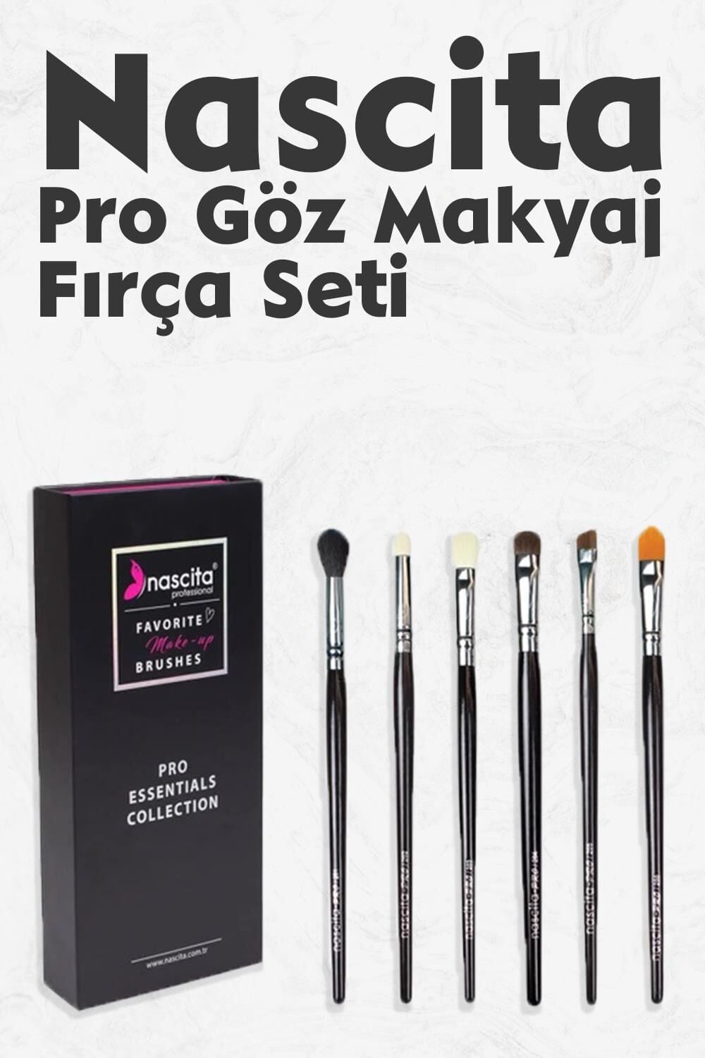 Nascita Pro Göz Makyaj Fırça Seti - 40