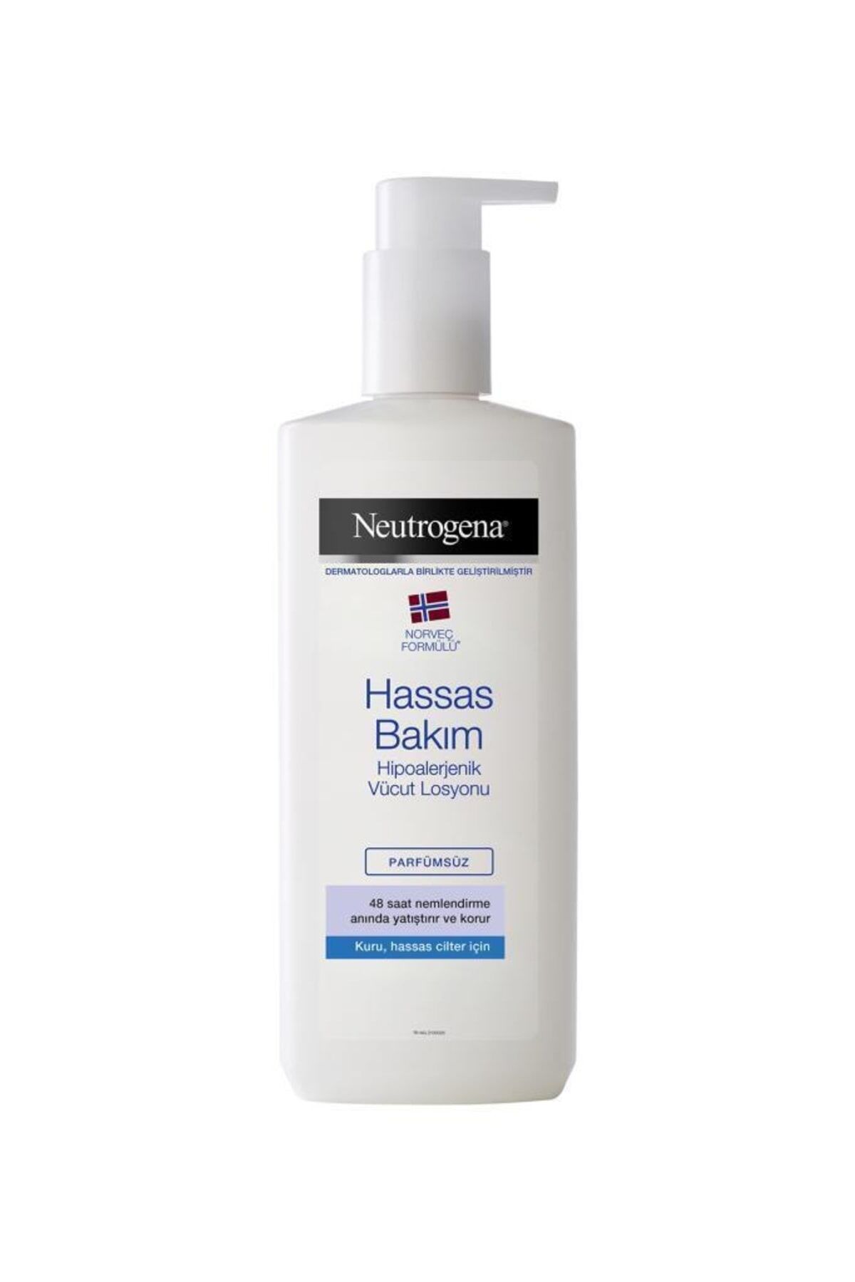 Neutrogena Hassas Bakım Vücut Losyonu Parfümsüz 400 Ml.