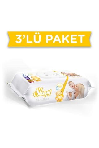 Sleepy Sensitive Islak Mendil 90 Yaprak,3 Adet