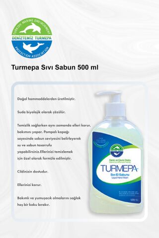Turmepa Sıvı Sabun 500 ml 5 Al 4 Öde ve Rosie Pamuk