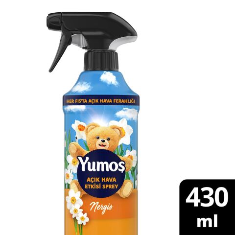 Yumoş Nergis Açık Hava Etkisi, Yıkanması zor eşyalar için Sprey 430 ml