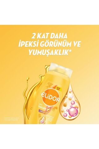 Elidor Superblend Saç Bakım Şampuanı İpeksi Yumuşaklık 500 ML x 3