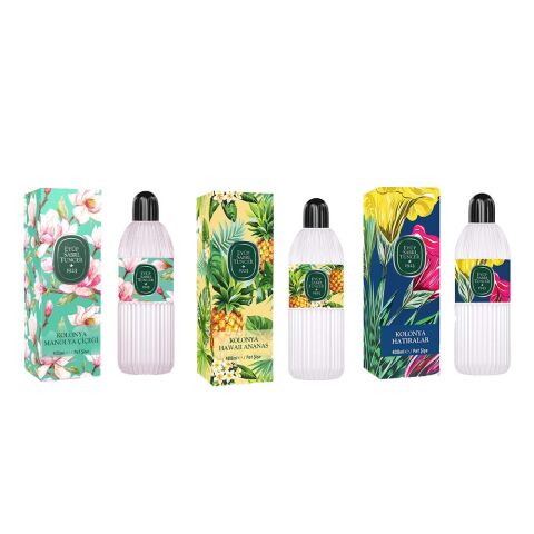 Eyüp Sabri Tuncer Kolonya Manolya Çiçeği, Hawaii Ananas ve Hatıralar Pet Şişe 400 ML