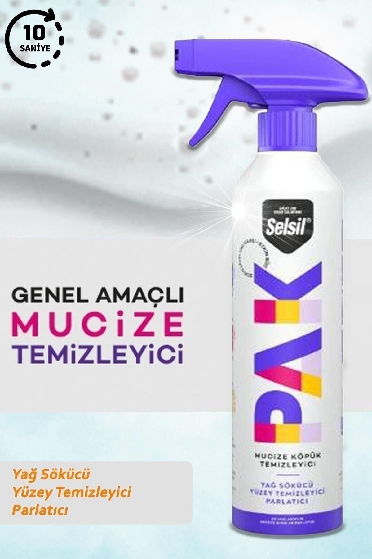 Selsil Pak Mucize Köpük Sprey Temizleyici 500 ml