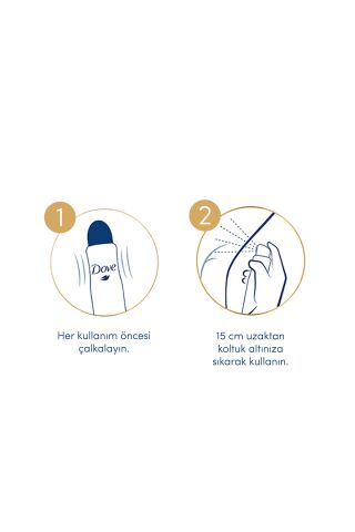 Dove Eventone Kadın Sprey Deodorant Kalendula Özü 150 ml x 3