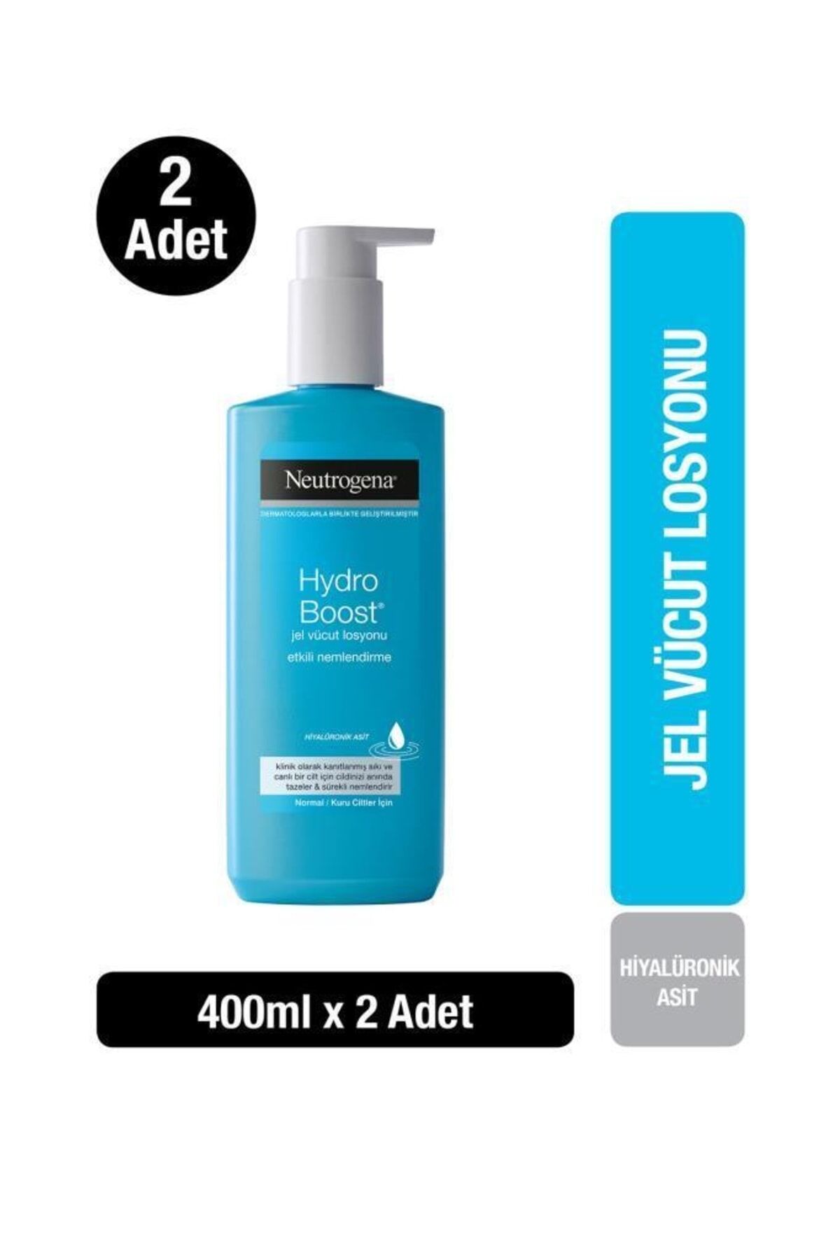 Neutrogena Hydro Boost Vücut Losyonu 400 ml x 2
