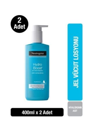 Neutrogena Hydro Boost Vücut Losyonu 400 ml x 2