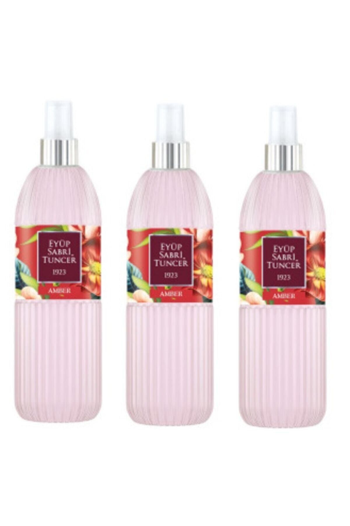 Eyüp Sabri Tuncer Amber 150 Ml Sprey Kolonya - Pet Şişe 3 Adet