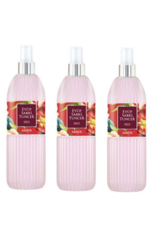 Eyüp Sabri Tuncer Amber 150 Ml Sprey Kolonya - Pet Şişe 3 Adet