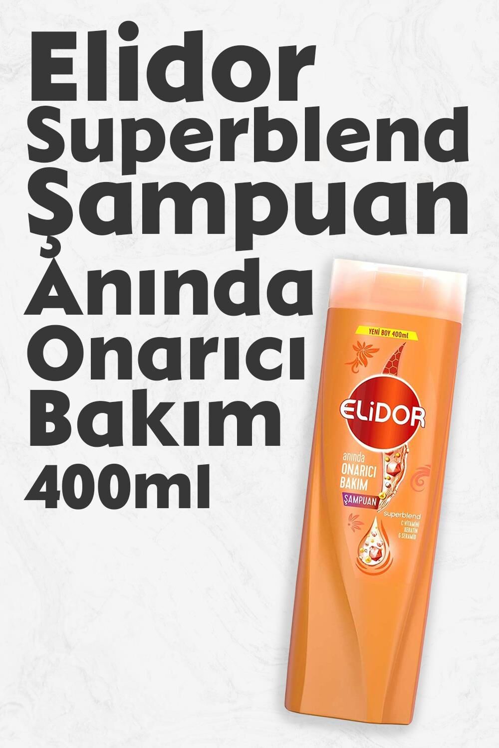Elidor Superblend Şampuan Anında Onarıcı Bakım 400 ml