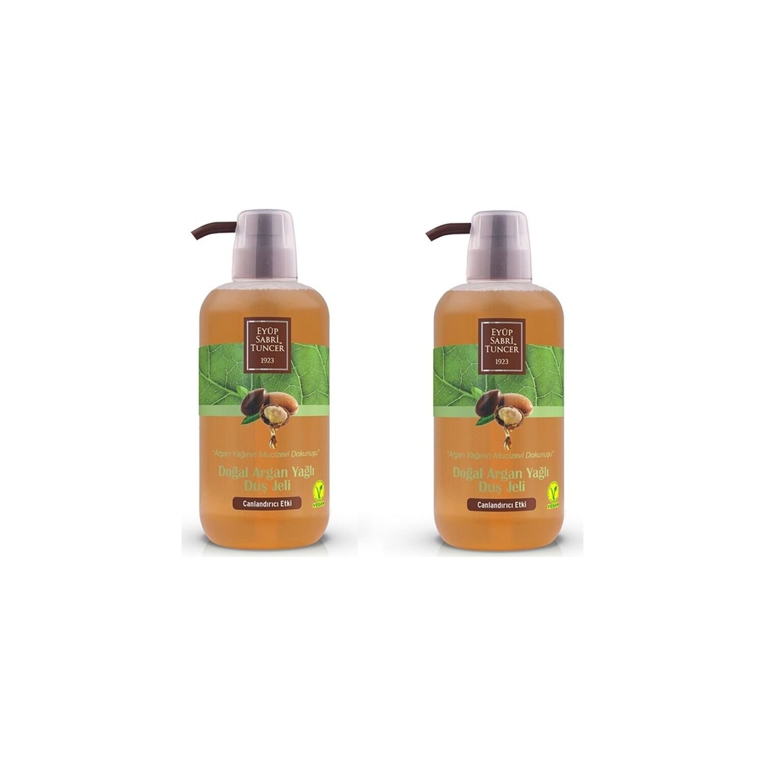 Eyüp Sabri Tuncer Doğal Argan Yağlı Duş Jeli 600 ml Pet Şişe X 2 Adet