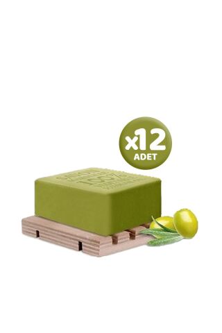 Eyüp Sabri Tuncer Doğal Zeytinyağlı Katı Sabun 150 gr x 12