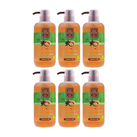 Eyüp Sabri Tuncer Doğal Argan Yağlı Duş Jeli 600 Ml Pet Şişe X 6 Adet
