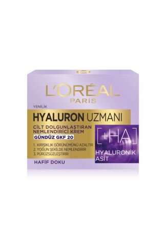 Loreal Paris Hyaluron Uzmanı Nemlendirici Krem ve Göz Kremi